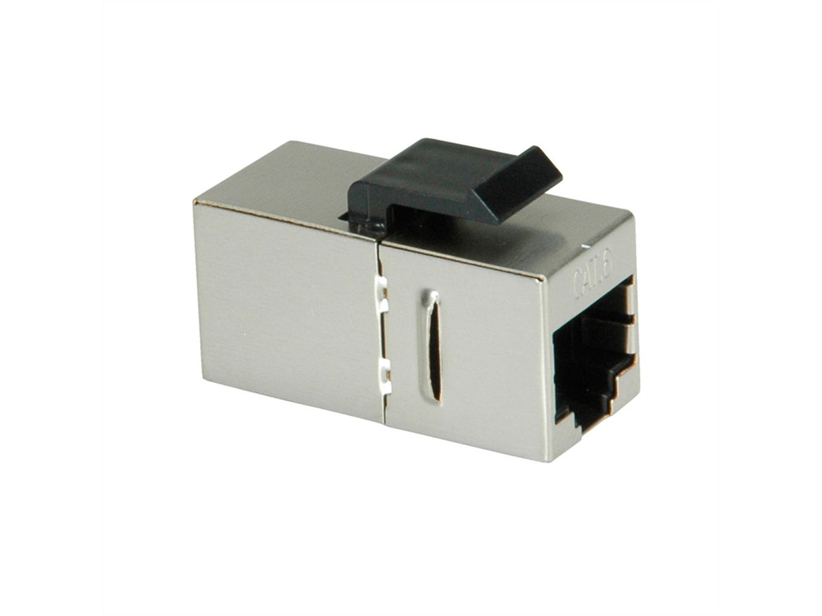 VALUE RJ-45 Kupplung, Keystone, geschirmt, Cat.6 (Class E)