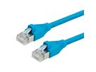 DÄTWYLER Patchkabel Kat.5e (Class D) S/UTP, CU 5502 flex PVC, AMP, blau, 15 m