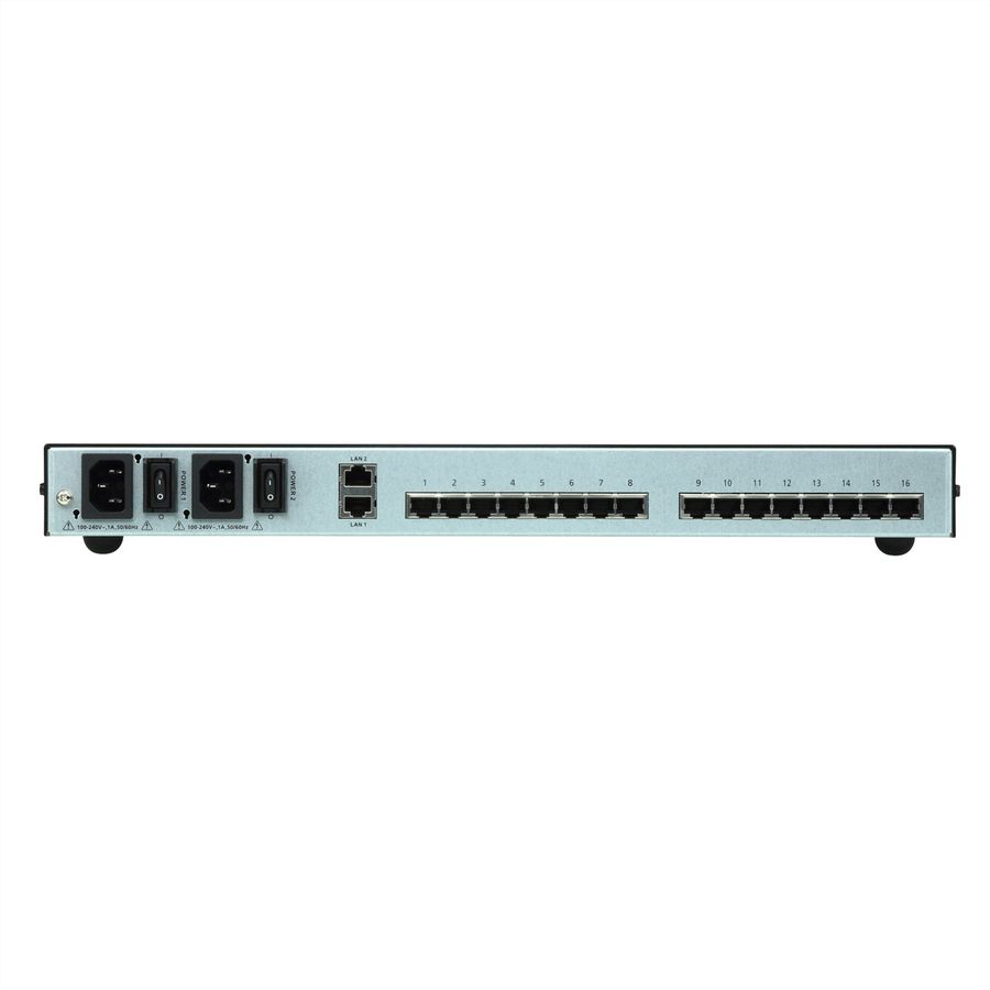 ATEN SN0116CO 16-Port Serieller Konsolen Server mit Dual-Strom/LAN