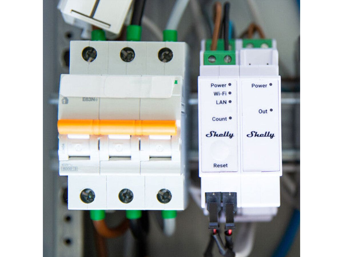 Shelly Schaltaktor PRO 3EM Add-on