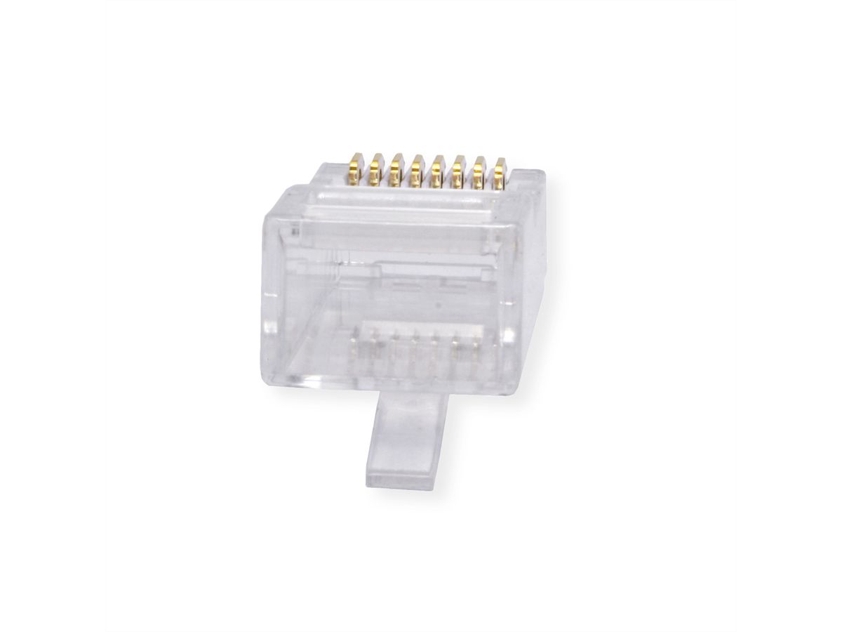 ROLINE Modular Plug ungeschirmt Cat.6A (Class EA), für Massiv-/Litzendraht, 10 St.