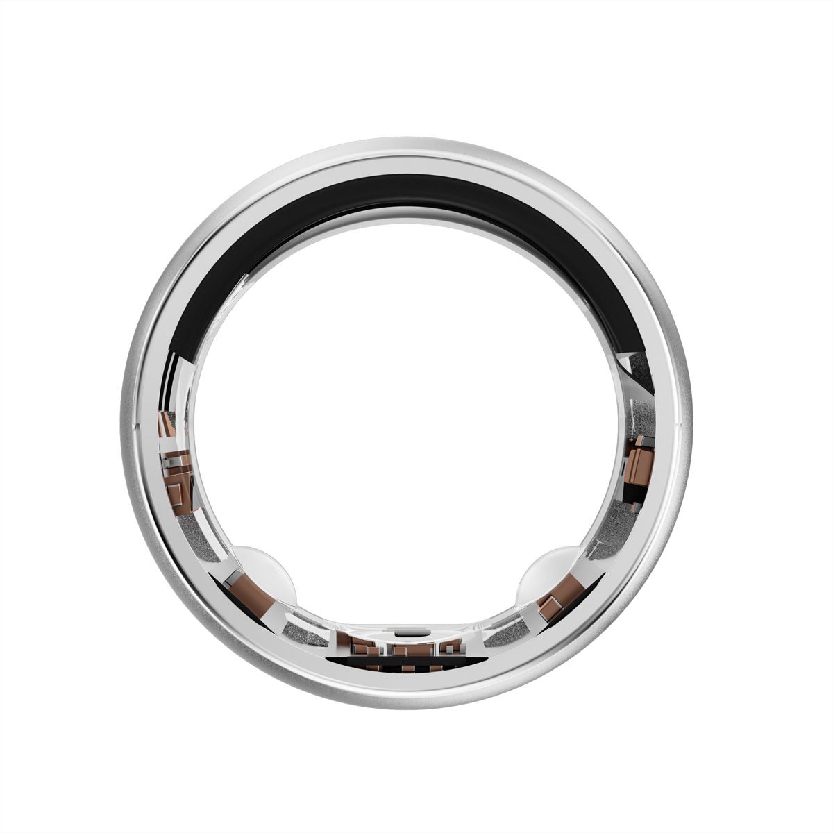 MYnextRING Smart Ring Silber, Grösse 7