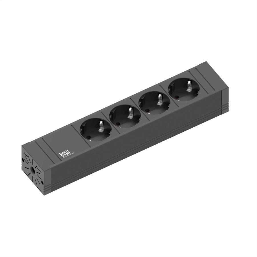 BACHMANN CONNECT LINE 4x contact de protection, H03VV-F 2x0,75mm