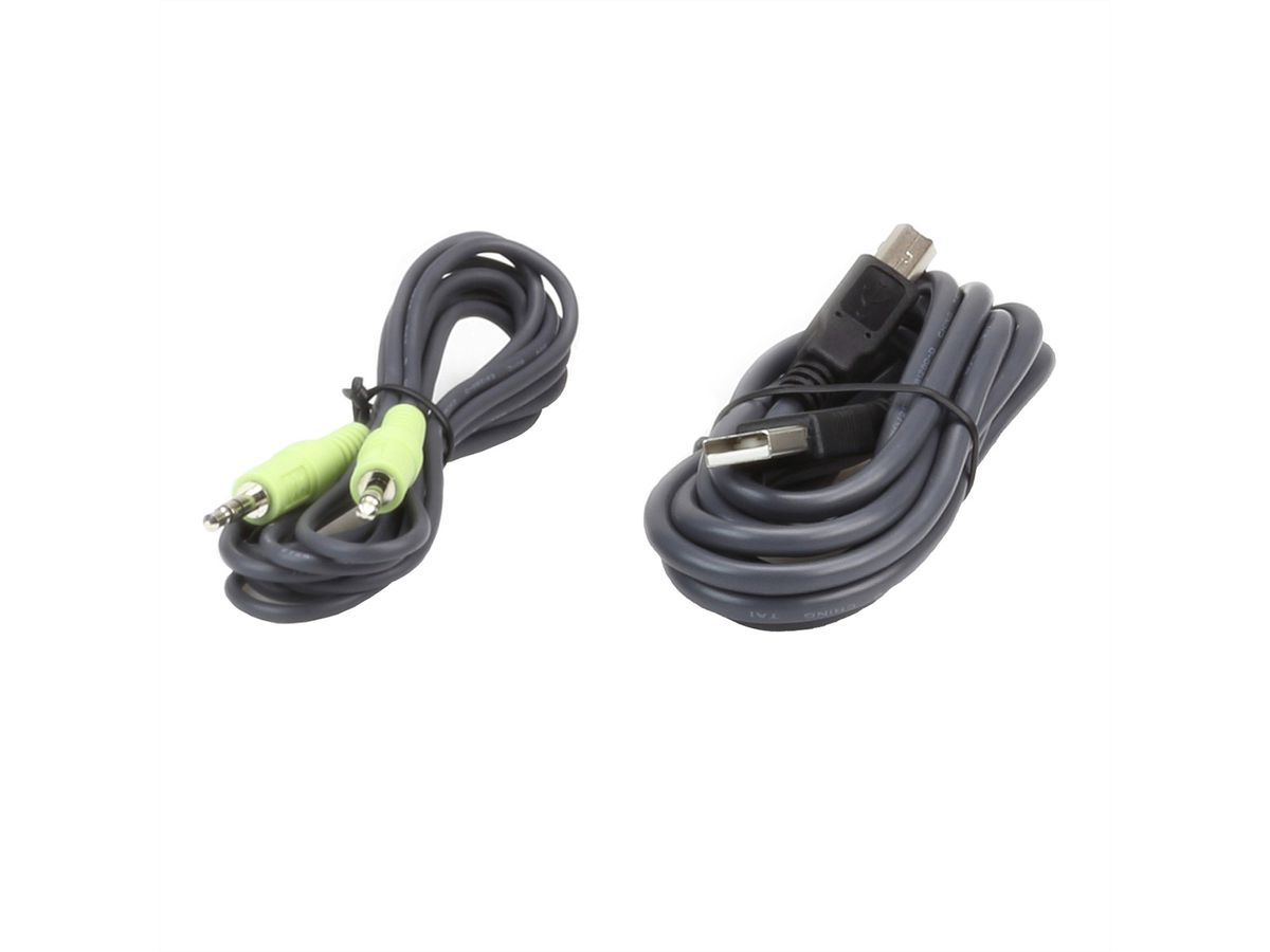 ATEN 2L-7D02UDPX5 DisplayPort Dual Display Secure KVM Kabel Set