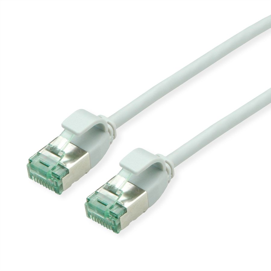 ROLINE RM U/FTP DataCenter Patchkabel Cat.6A (Class EA), slim, grau, 3 m