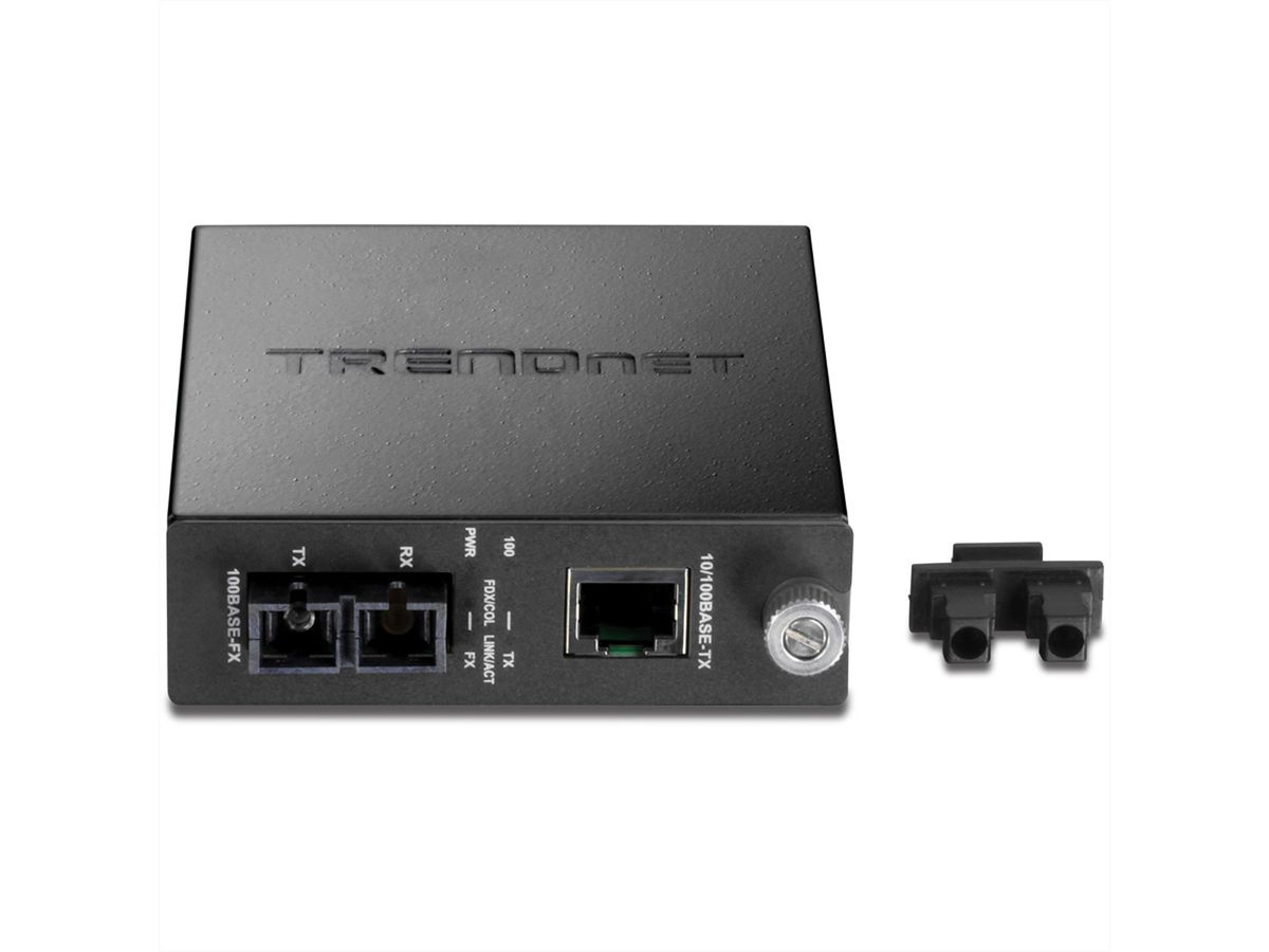 TRENDnet TFC-110S15 200Mbit/s 1310nm Monomode convertisseur de support réseau