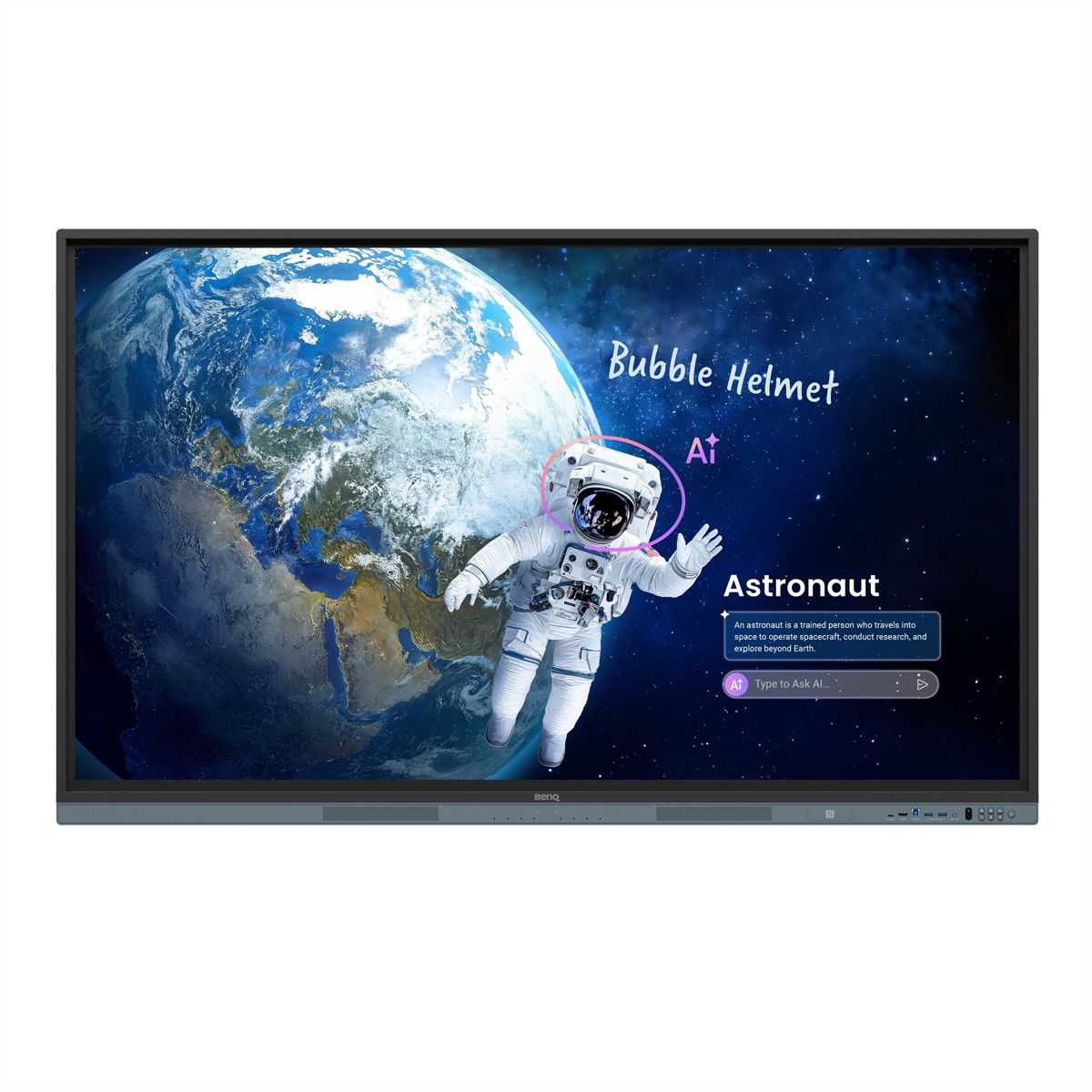 BenQ Interactive Display RM6505, 65, UHD, 450cd/m²