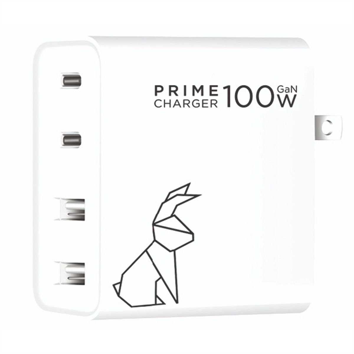 Rabbiter Power Home & Travel Prime Charger, 100W