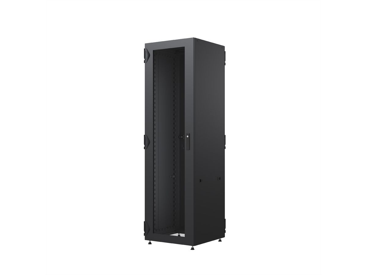 SCHROFF Varistar CP IP 20 Armoire, porte avant en verre, porte arrière en acier, 38 U 1800H 600W 600D