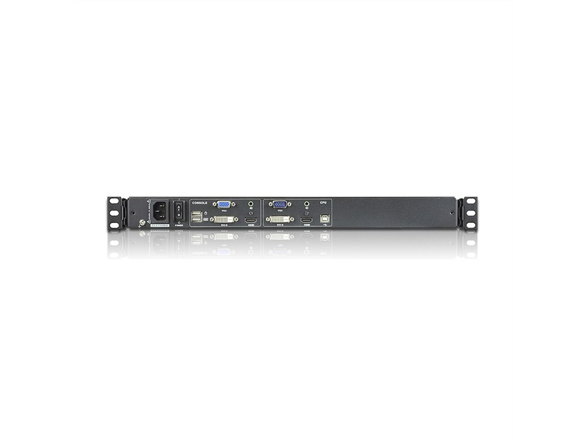 ATEN CL6700MW KVM-Console LCD, DVI, HDMI Full HD, IT-Layout