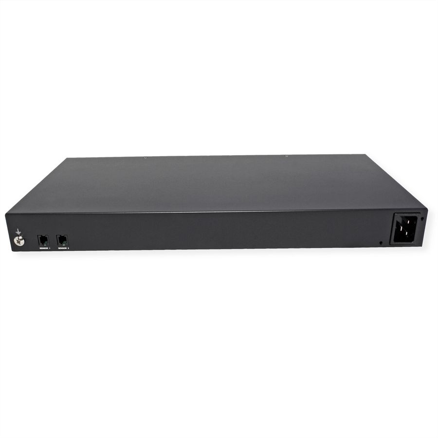 ATEN  PE8208G PDU 8 Port, 1HE, 7xC13 + 1xC19, 16A , Einzel-Port-Messung