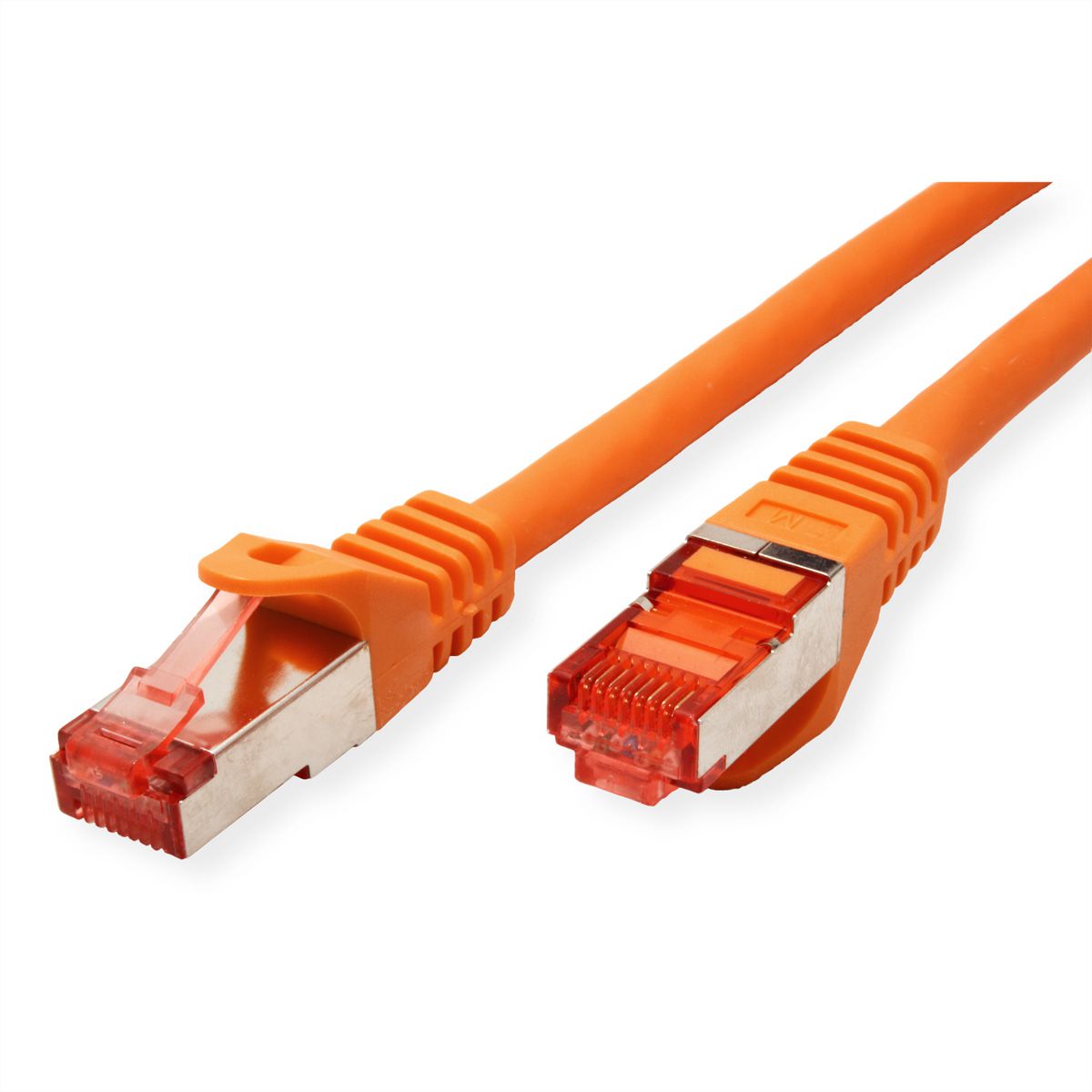 Cordon ROLINE S/FTP(PiMF) Cat.6, LSOH, Component Level, orange, 0,3 m
