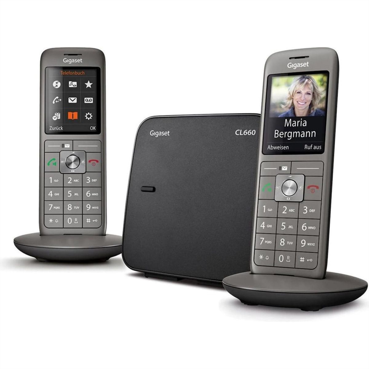 Gigaset Festnetztelefon CL660 Duo