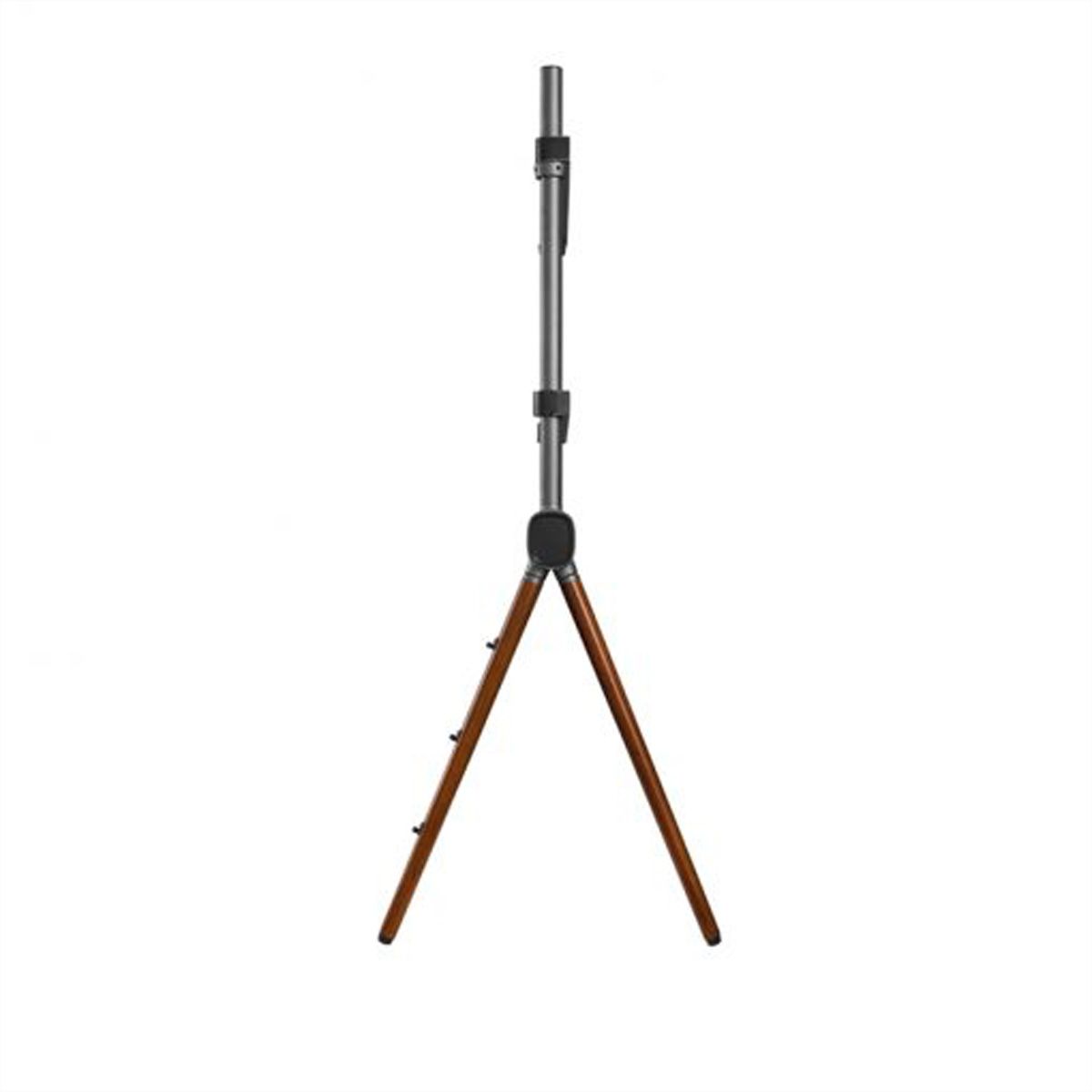 Hagor Système de stand Elia Studio Shine Wood, système de stand autonome, noir/gris