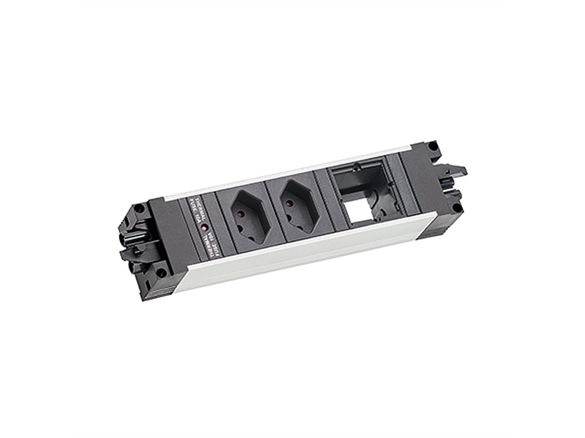 BACHMANN STEP ALU 2xCH 90° 1xCM GST18