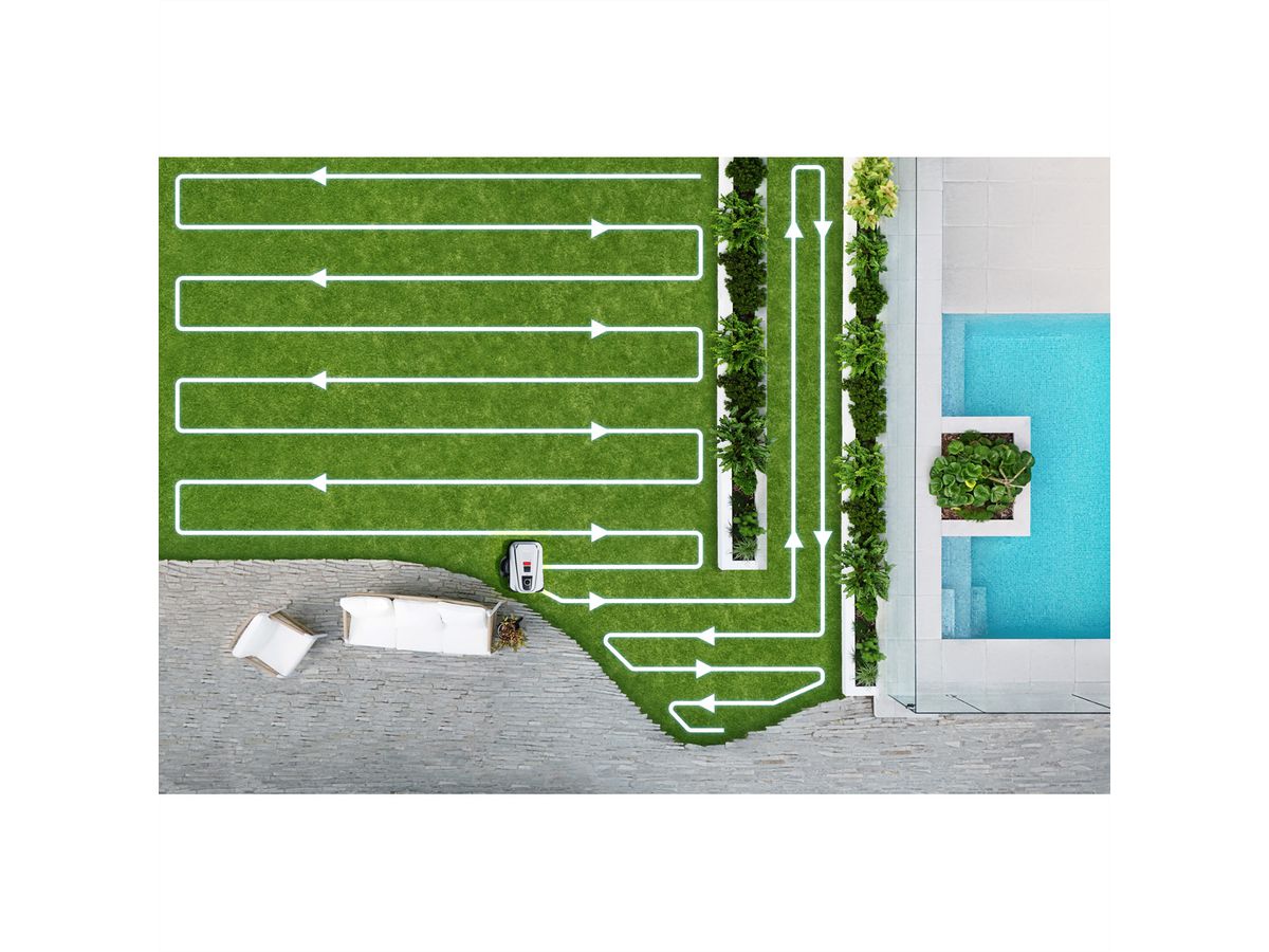 Ecovacs Mähroboter GOAT A3000 LiDAR Pro, 3000m²