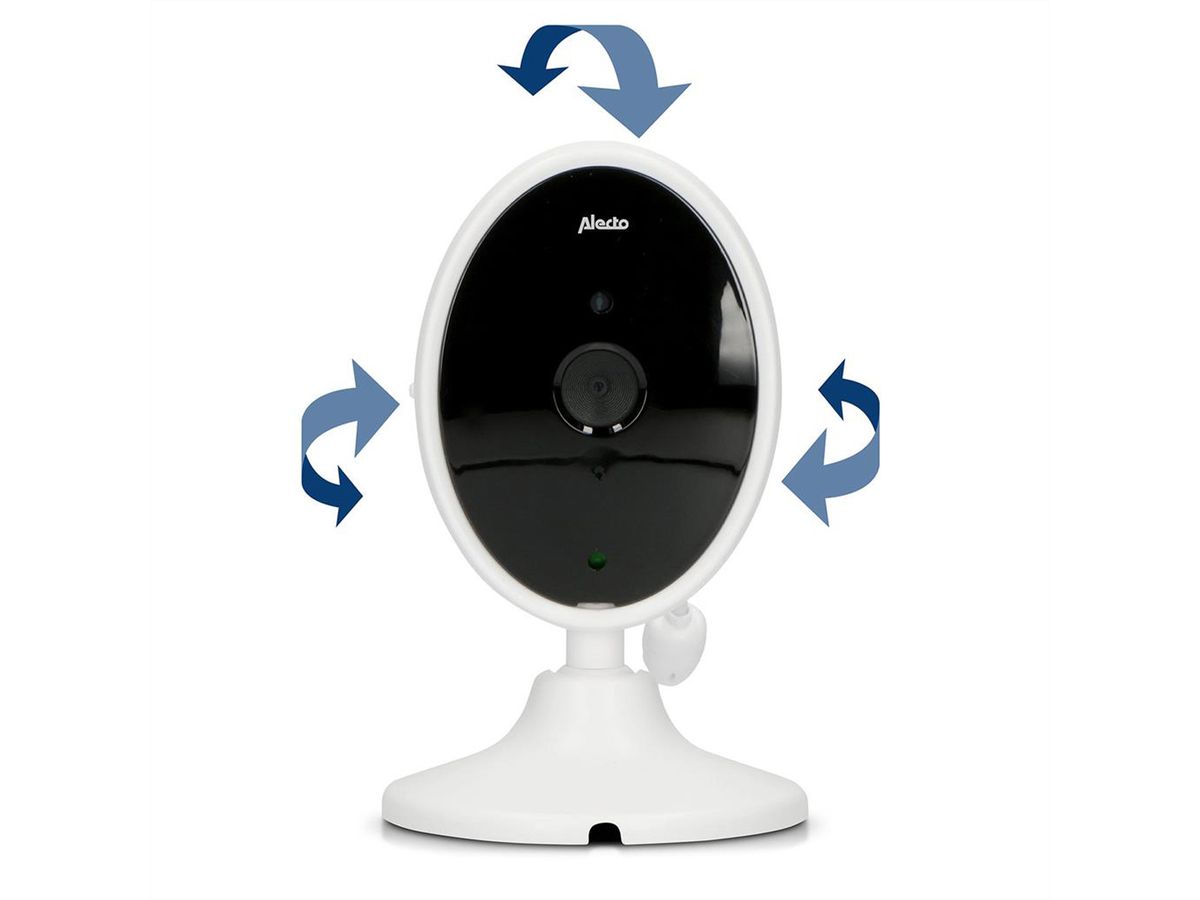 Alecto Baby Zusatzkamera DVM-140C für DVM-140, weiss