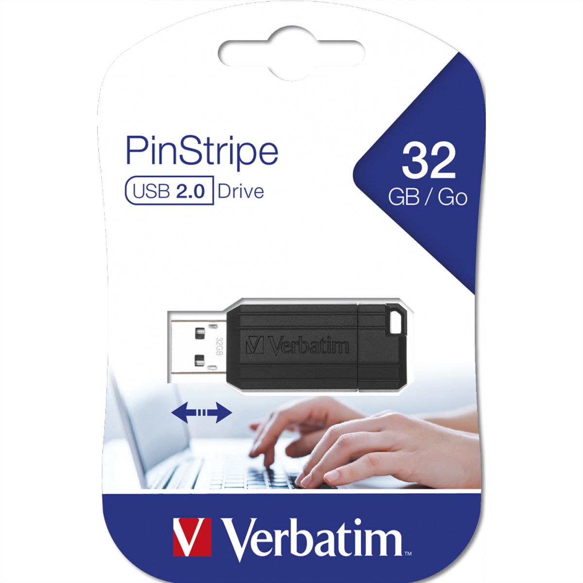 Verbatim Pin Stripe USB 2.0 32GB