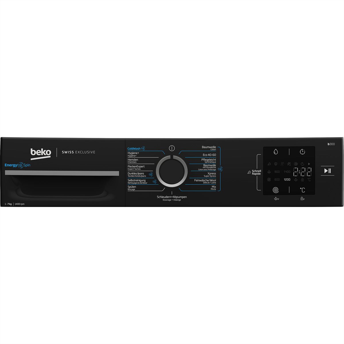 Beko lave-linge WM207, 7kg