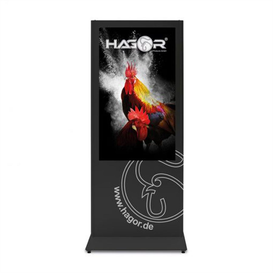 Hagor Totem vis-it Portrait 42 - 46'', gris