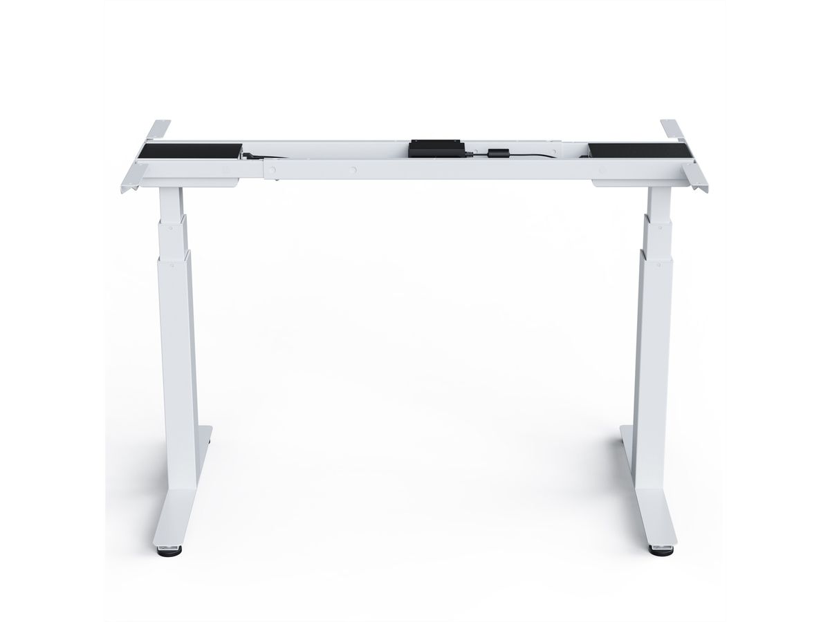WRK21 Pied de table Work, 100-180 x 80 / 66,5-130,5cm Hauteur
