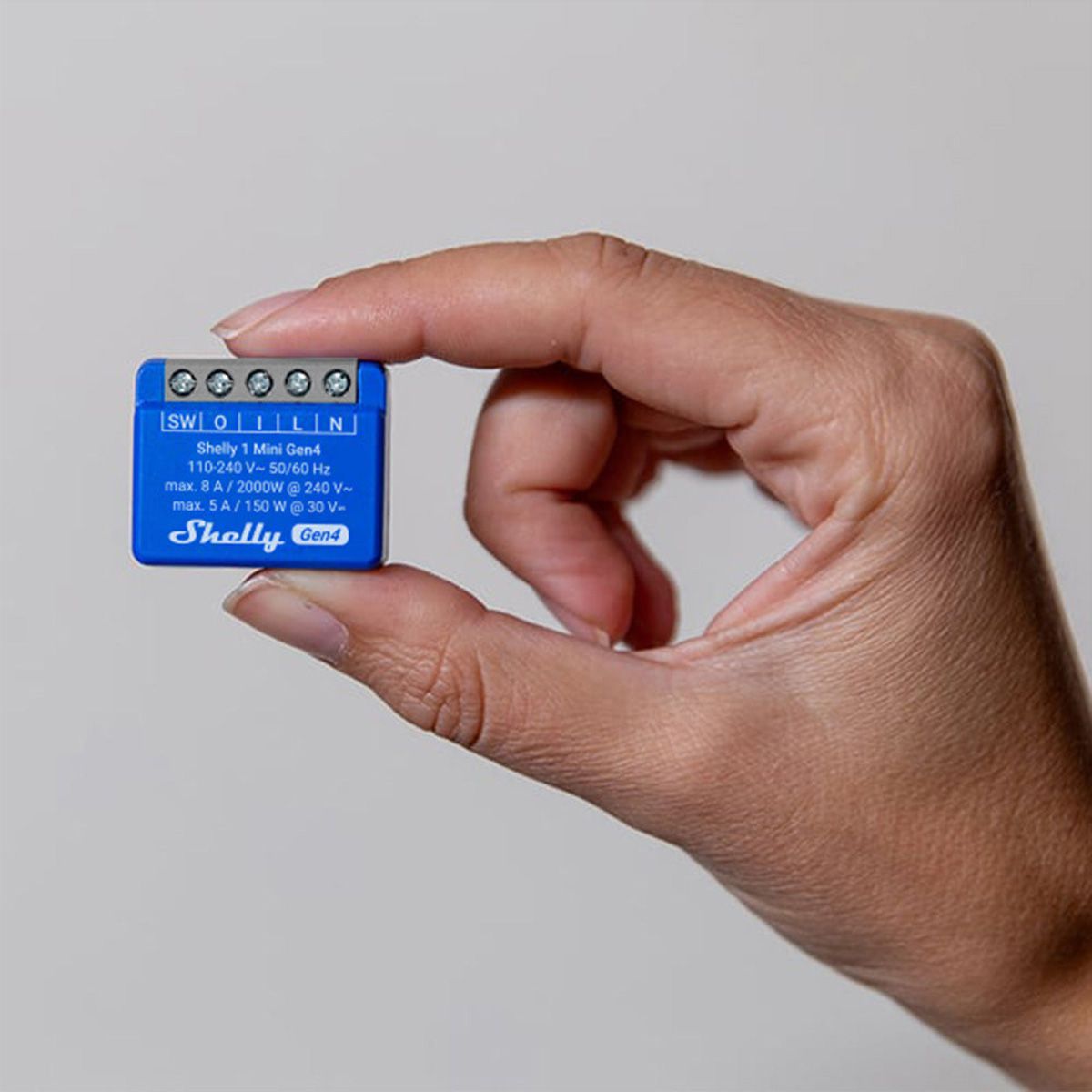 Shelly Acteur de switch 1 Mini Gen4