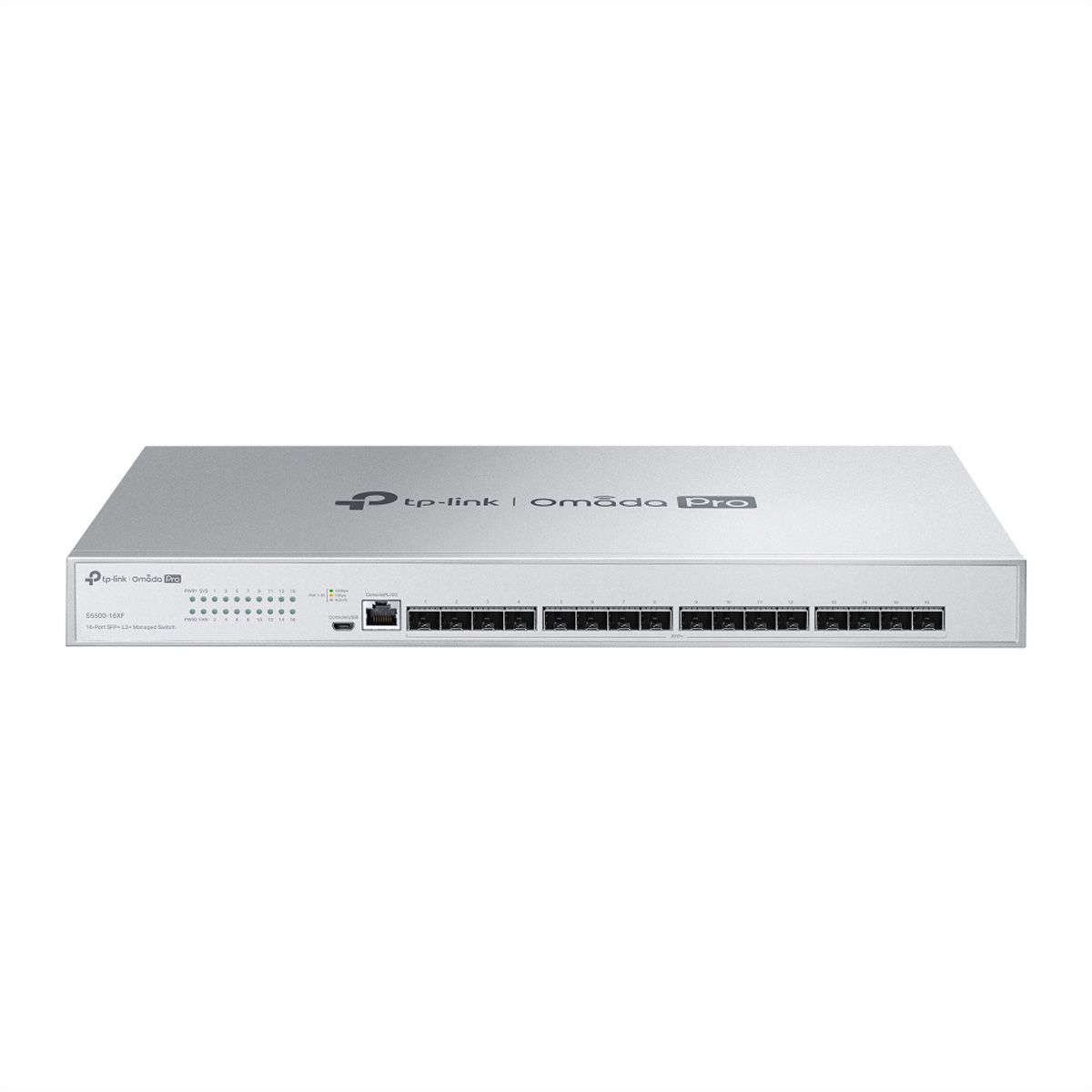 TP-Link Campus Switch S5500-16XF , 16x10G SFP+ L2+ Aggregation Switch