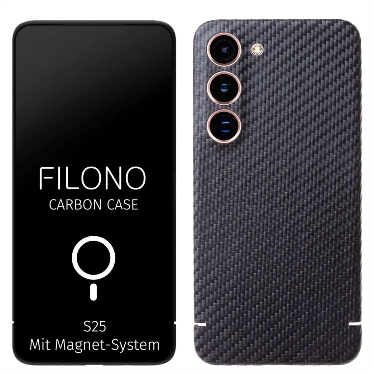 Filono Carbon Case, Samsung Galaxy S25