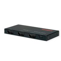 ROLINE Distributeur HDMI, Ultra Slim, double