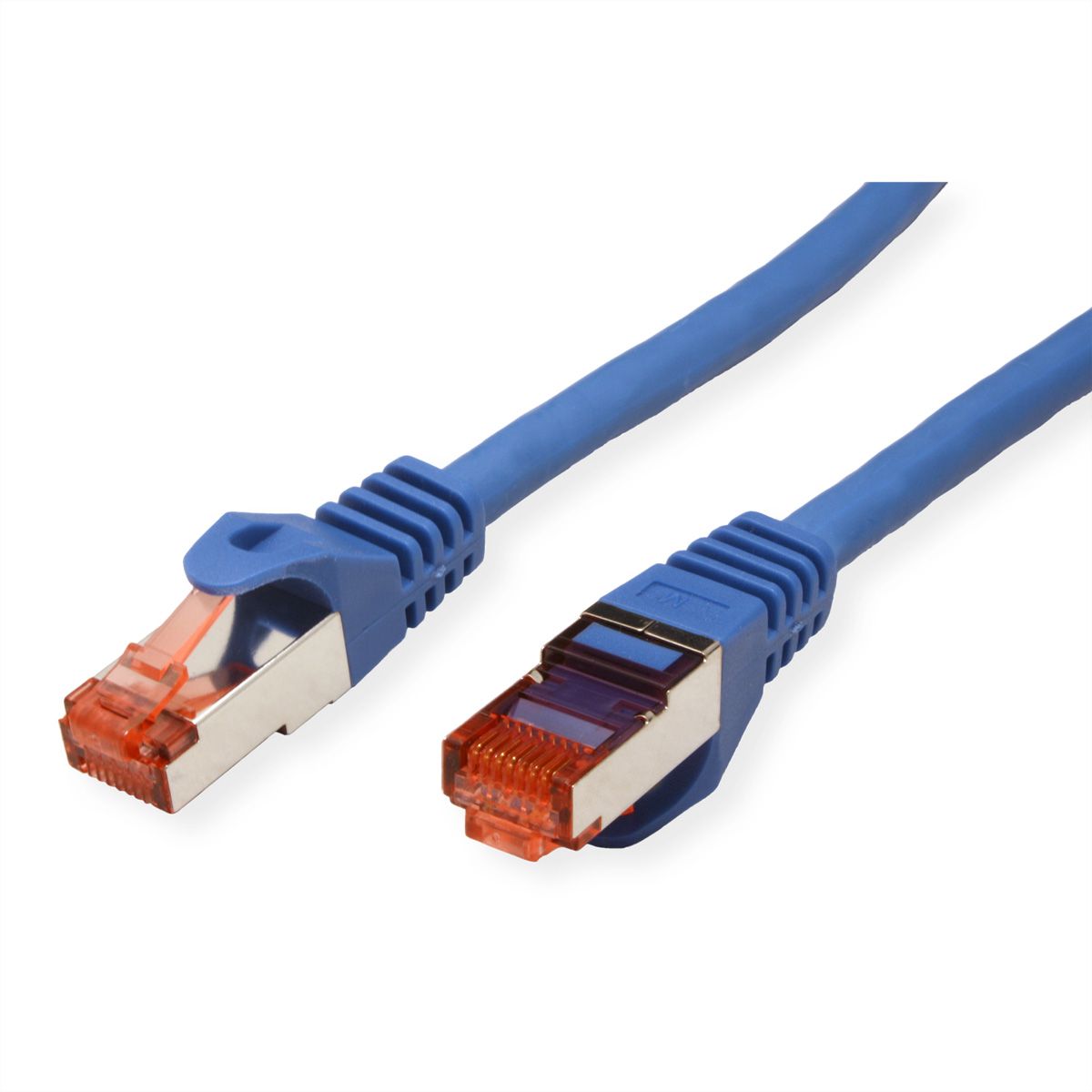 Cordon ROLINE S/FTP(PiMF) Cat.6, LSOH, Component Level, bleu, 3 m