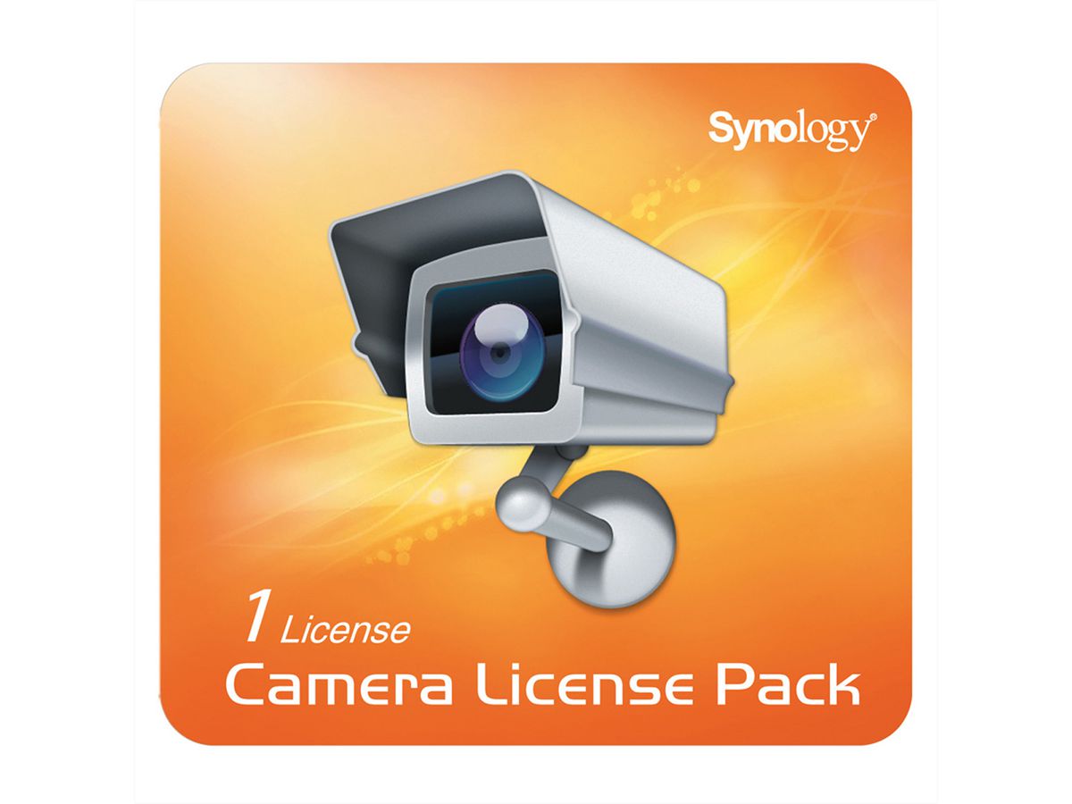 SYNOLOGY Kamera Lizenz Paket für NAS Geräte - 1 Kamera
