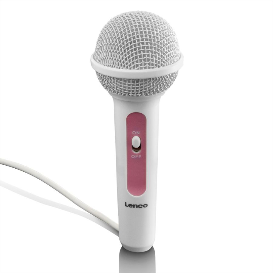 Lenco Lecteur CD SCD-650, Rose, effet de lumière