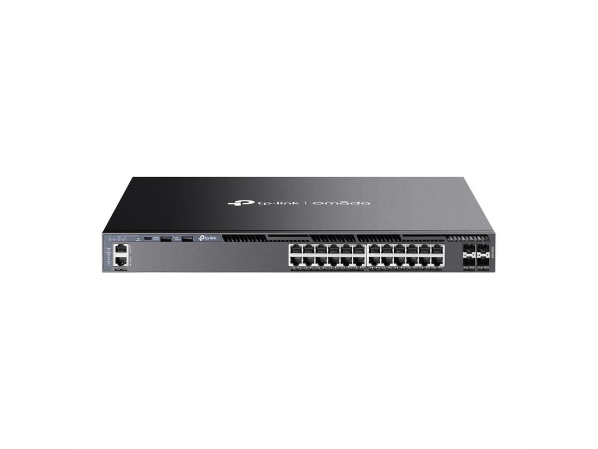 TP-Link SG6428X Switch , 24x Gigabit RJ45, 4x 10G SFP+ Slots