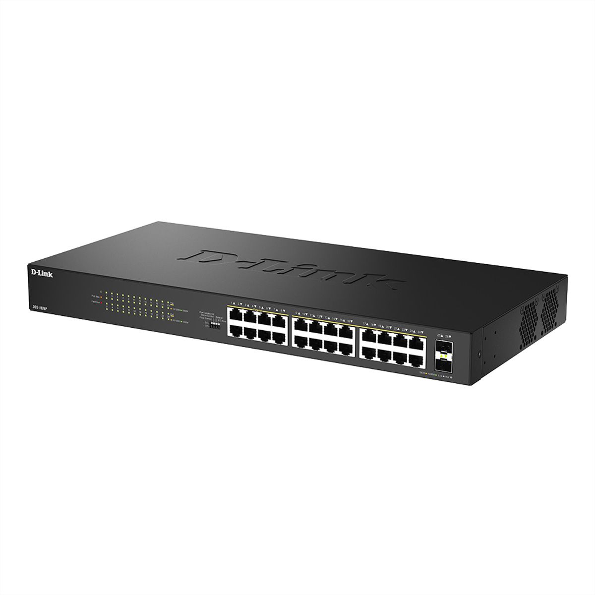 D-Link DGS-1026P/E 26-Port PoE+ Switch, 26-Port Layer2 PoE+ Gigabit Switch