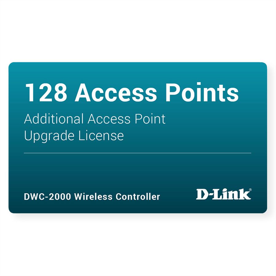 D-Link DWC-2000-AP128-LIC Licence et mise à jour de logiciel