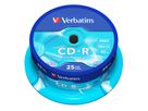 Verbatim CD-R Spindle 700MB 52x 25 Pack