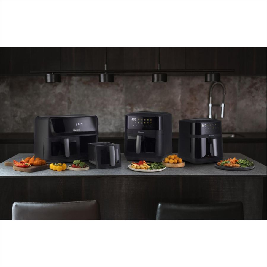 **Retoure**Hisense Friteuse à air chaud AF HAF2100DCD, 2100W, 7,7L