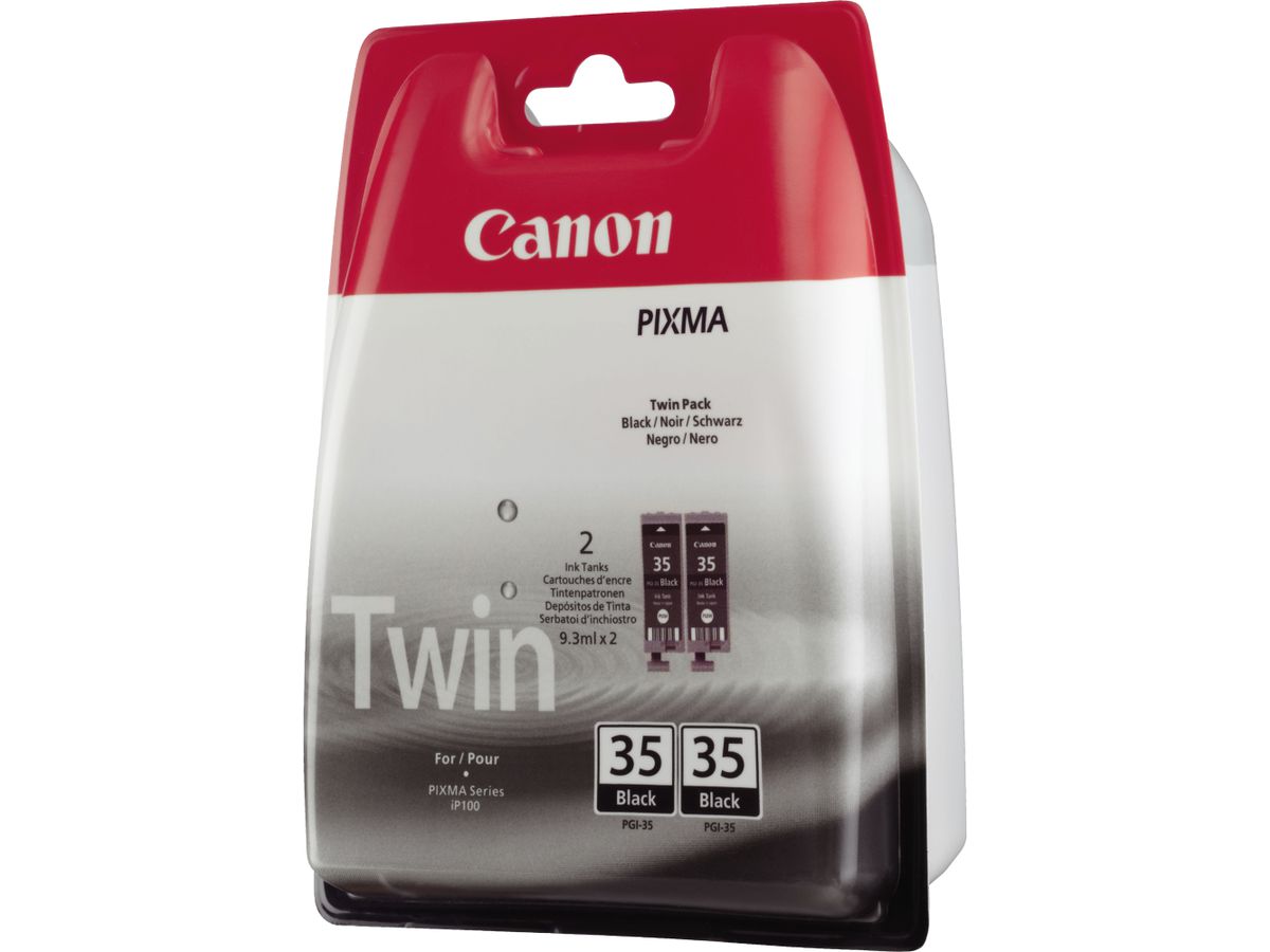 Canon PGI-35BK Tinte Schwarz (Doppelpack)