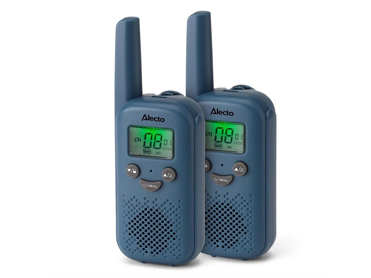 Alecto Walkie Talkie FR10BU, Denimblau