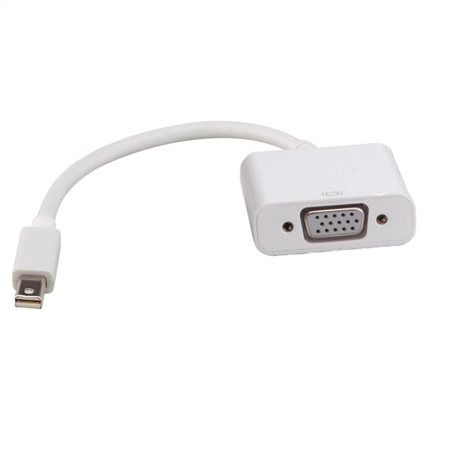 ROLINE Adaptateur Mini DisplayPort-VGA, MiniDP M - VGA F