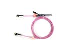 EasyLan LWL-LED-Patchkabel duplex 50/125µm OM4, LC/LC, violett, 2 m