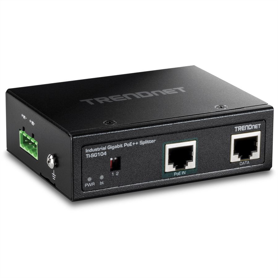 TRENDnet TI-SG104 Industrieller Gigabit UPoE Splitter