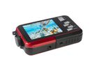 Agfa Digitalkamera WP8000 rot, Doppeldisplay, Blitz, wasserdicht bis 3m