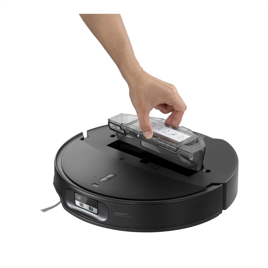 Roborock Aspirateur Qrevo Edge 2X, noir, Robot aspirateur/balayeur