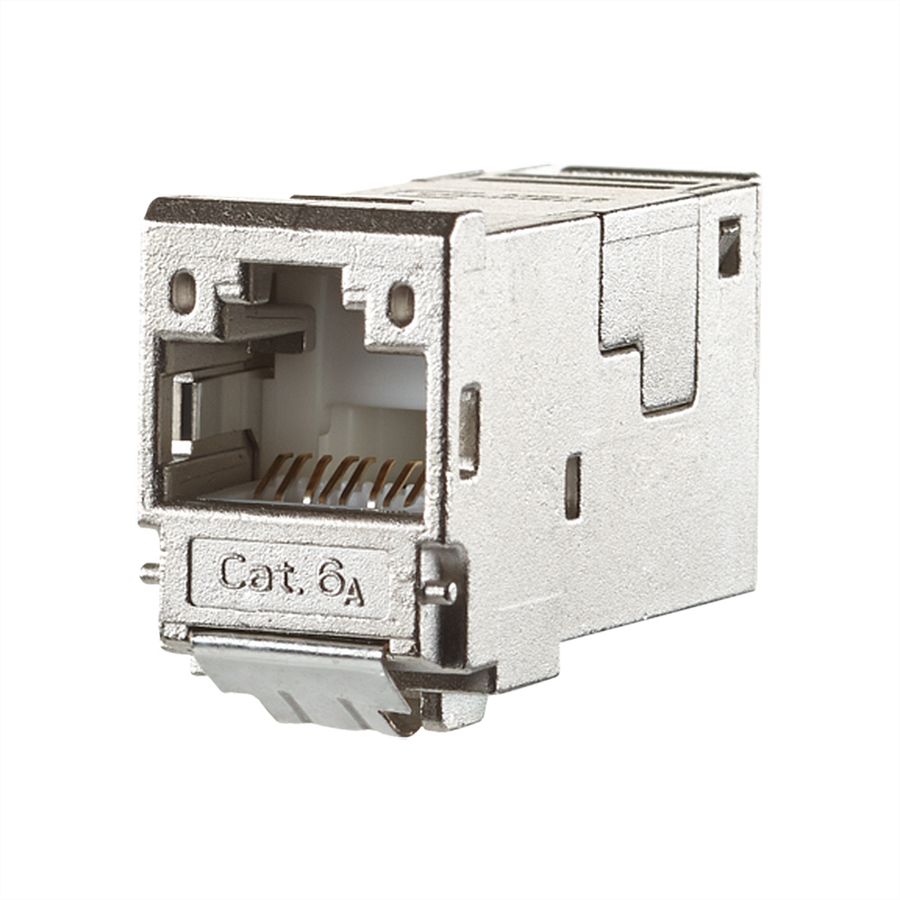METZ CONNECT E-DAT Modul Cat.6A (Class EA), Kabelmontage ohne Werkzeug