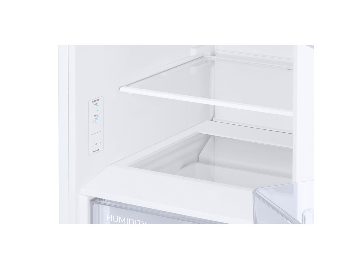 Samsung Kühl-Gefrierkombination RB7300 Bespoke, 344l, D, WiFi, Weiss mit Griffmulde
