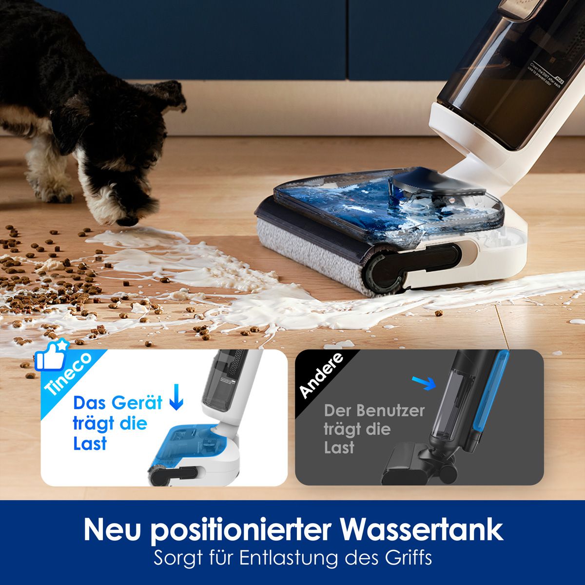 Tineco FLOOR ONE S5 Stretch Extreme, Nass-Trockensauger
