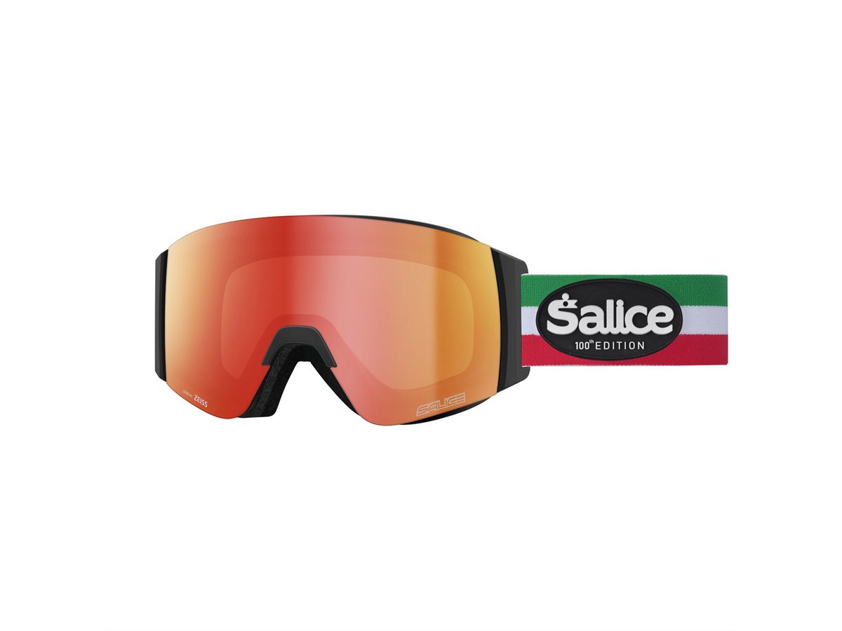 Salice Occhiali Skibrille 105ITAED, Black ITA Darw Red
