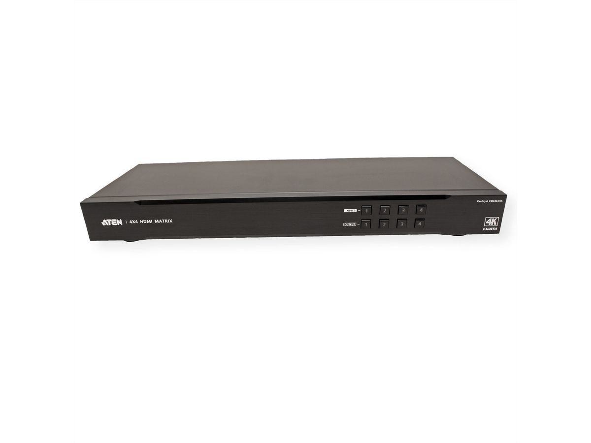 ATEN VM0404HA 4 x 4 4K HDMI Audio/Video Matrix Switch