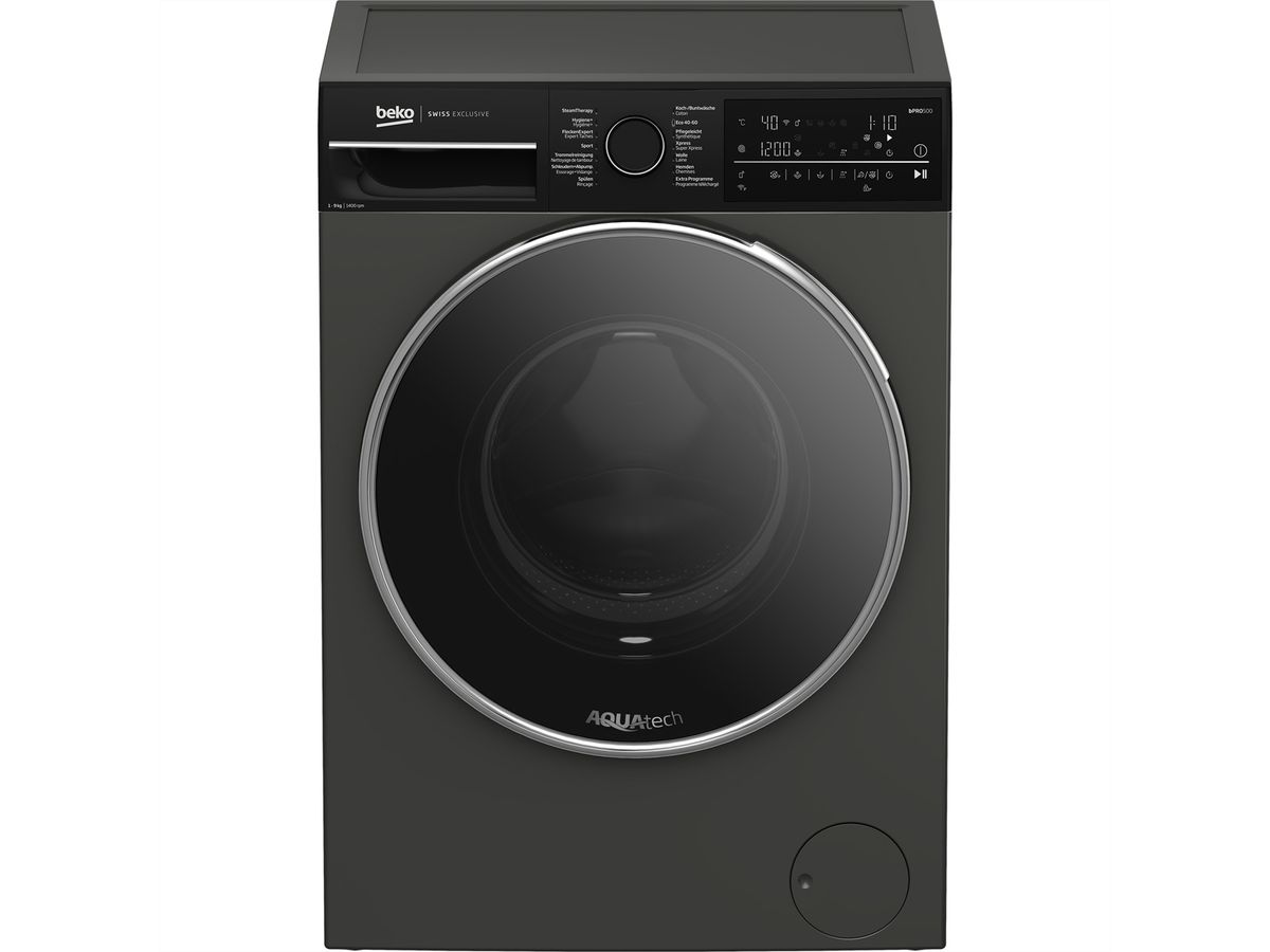 Beko lave-linge WM520, 9kg, A-10%, manhattan gray